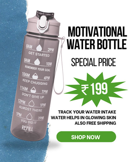 Motivational Water Bottle
